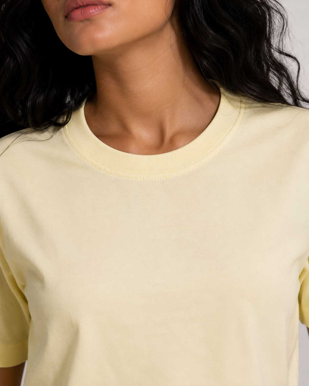 Slim Fit T-Shirt – Butter Yellow T shirt CIZARO - Cizaro Jeans