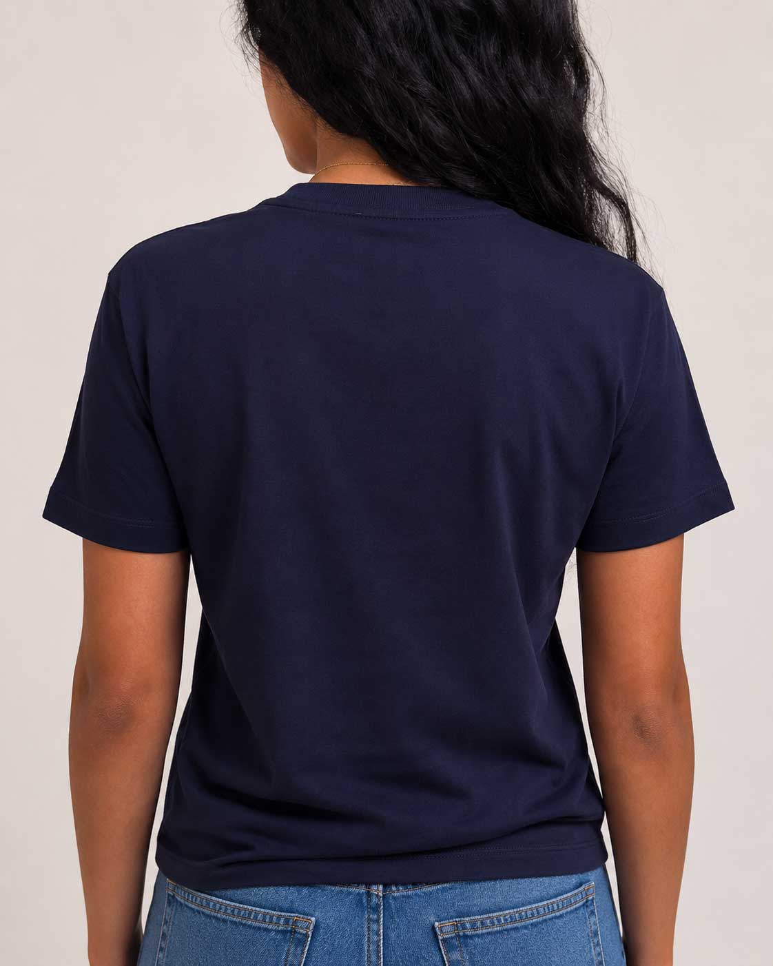 Slim Fit T-Shirt – Navy Blue T shirt CIZARO - Cizaro Jeans