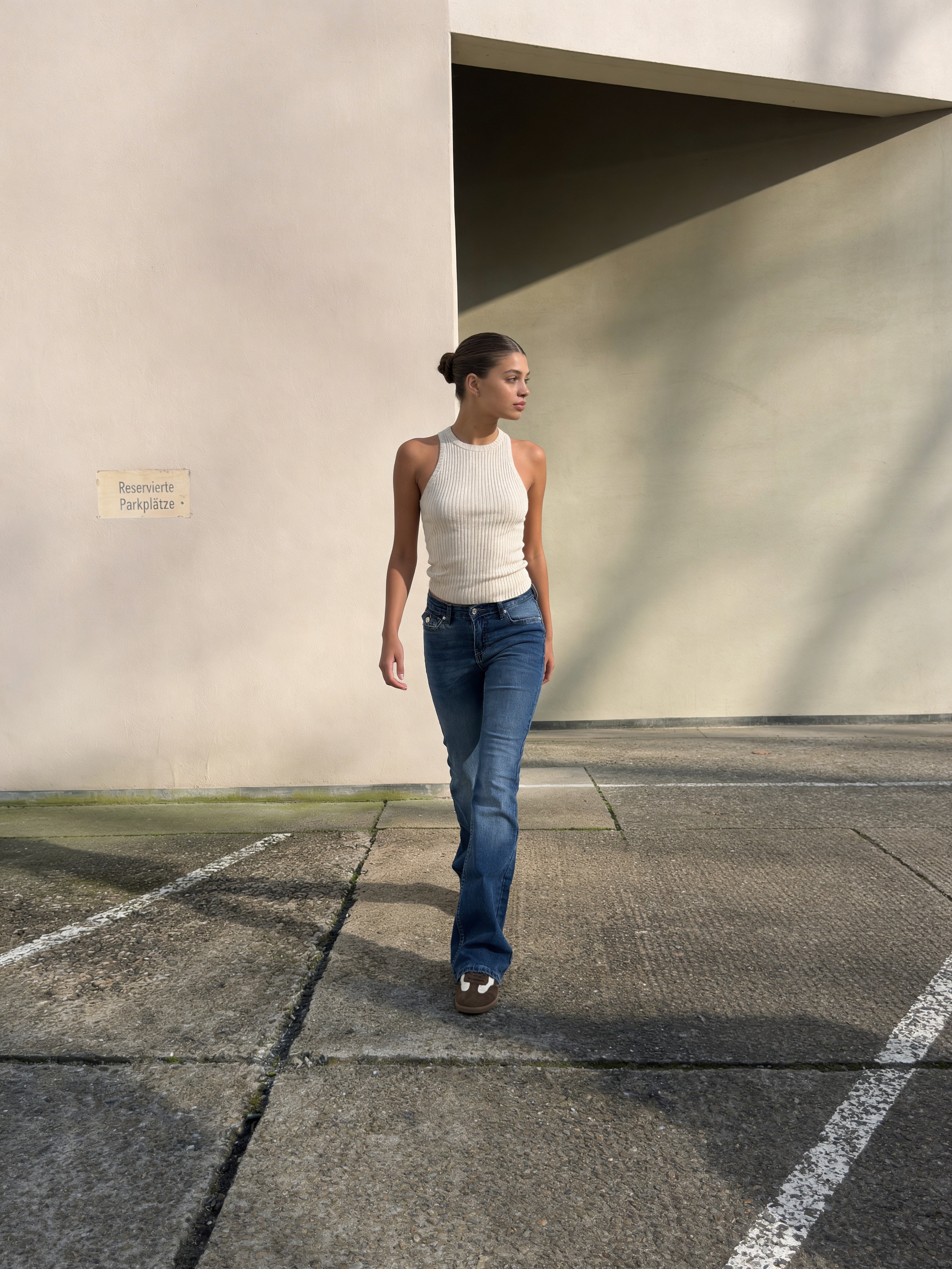 Flare Flap pocket , low waist Marine Blue jeans Flare CIZARO - Cizaro Jeans